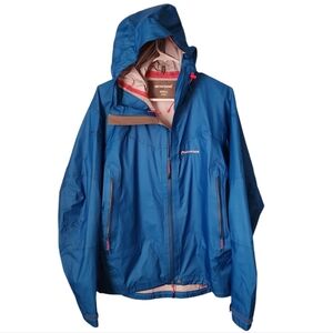 MONTANE Event Membrane shell jacket Waterproof Anorak‎ Gorpcore Jacket in blue S